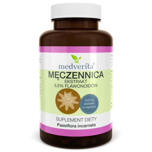 Medverita - Męczennica ekstrakt 3,5% flawonoidów Medverita - Męczennica ekstrakt 3,5% flawonoidów